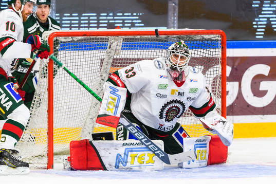 Frölundas målvakt Johan Mattsson