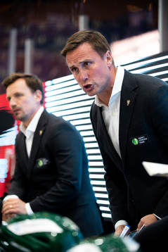 Frölundas tränare Roger Rönnberg