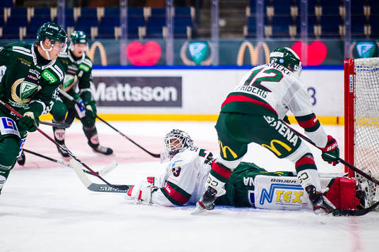 Frölundas målvakt Johan Mattsson