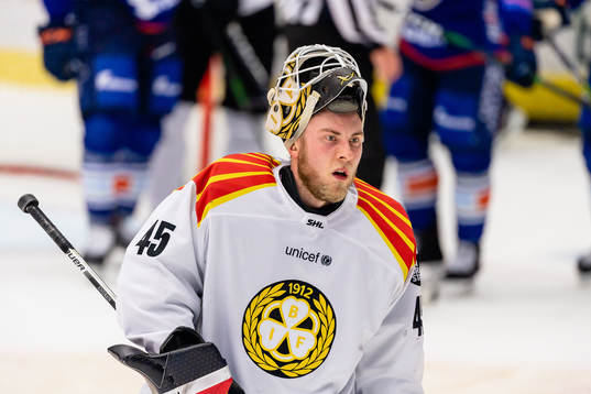 Brynäs målvakt Viktor Andrén