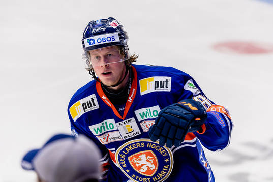 Växjös Fredrik Karlström jublar