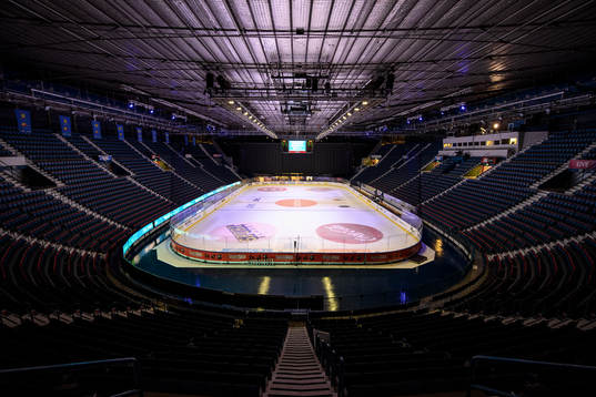 Interiör vy av Hovet