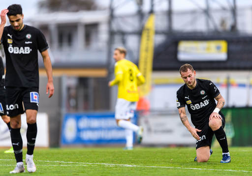 Örebros Andreas Skovgaard Larsen deppar