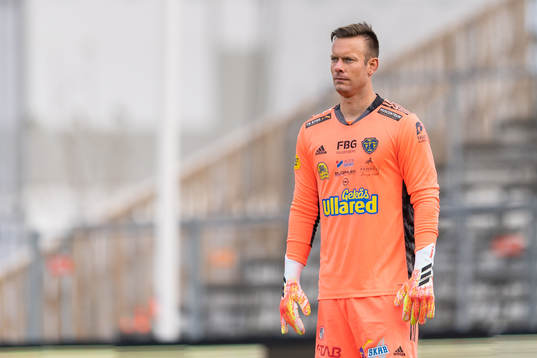 Falkenbergs målvakt Viktor Noring