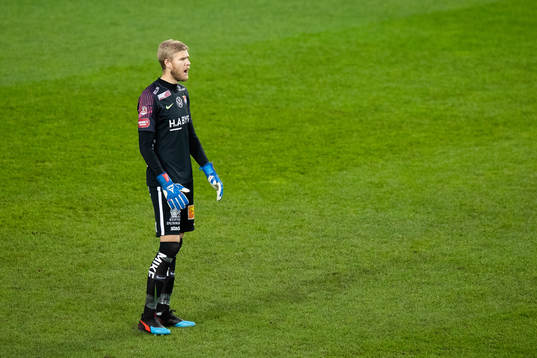 Örgrytes målvakt Fredrik Andersson