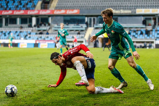 Örgrytes Kevin Ackermann och Dalkurds Filip Sjöberg