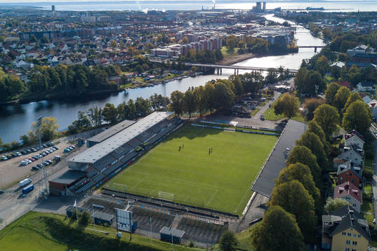 Översiktsbild över Örjans vall