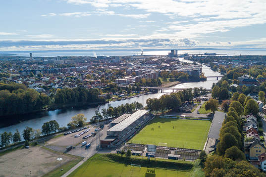 Översiktsbild över Örjans vall