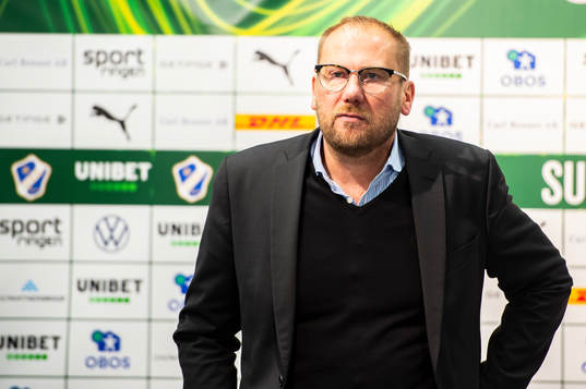 Halmstads tränare Magnus Haglund
