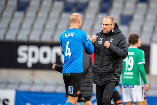 Halmstads Andreas Johansson jublar