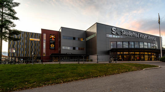 Skellefteå Kraft Arena Exteriört