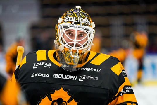 Skellefteås målvakt Gustaf Lindvall