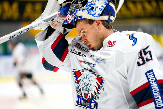 Linköpings målvakt Niklas Lundström