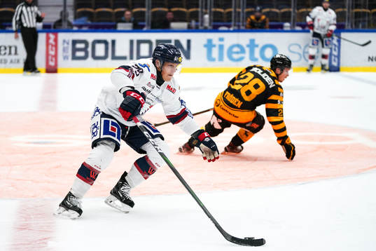 Linköpings Patrik Lundh och Skellefteås Jesper Frödén