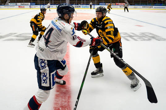 Linköpings Arvid Costmar och Skellefteås Petter Granberg