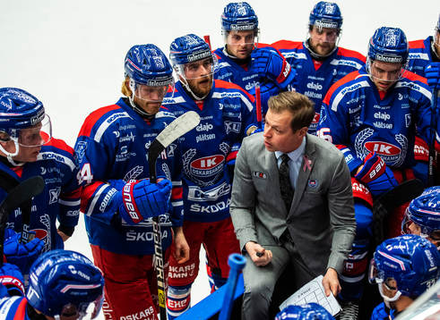 Oskarshamns tränare Martin Filander