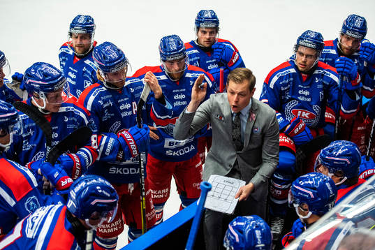 Oskarshamns tränare Martin Filander