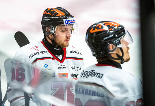 Örebros Robin Kovacs och Emil Larsson deppar