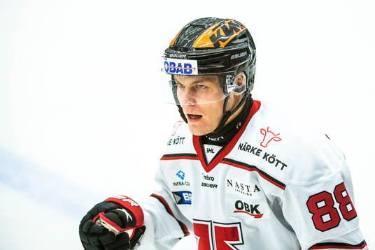 Örebros Joonas Rask jublar