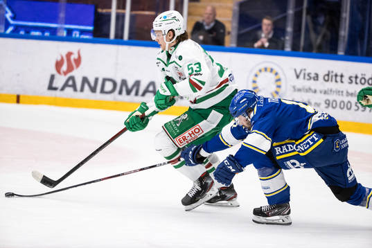 Rögles Moritz Seider och Leksands Daniel Olsson Trkulja