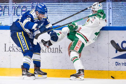 Leksands Jonas Ahnelöv och Rögles Daniel Zaar