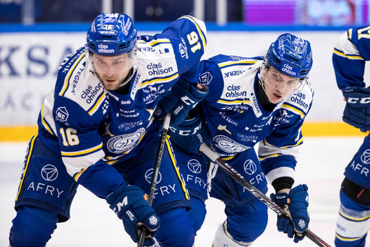 Leksands Daniel Gunnarsson och Martin Karlsson
