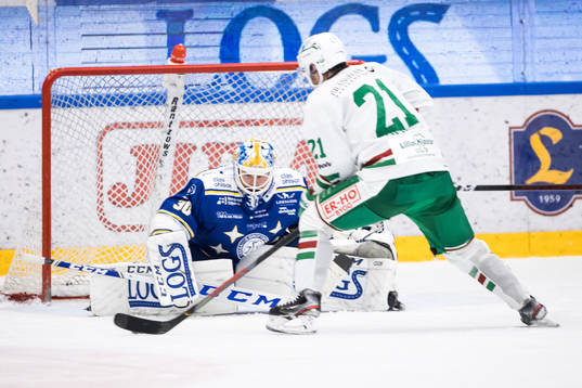 Leksands målvakt Janne Juvonen
