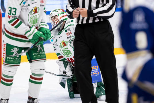 Rögles målvakt Johan Gustafsson