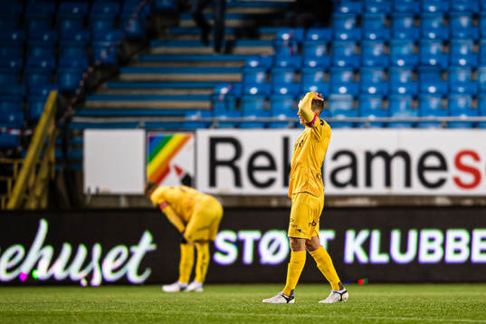 Morten Ågnes Konradsen of Bodø/Glimt looks dejected