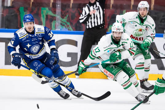 Leksands Peter Cehlarik och Rögles Taylor Matson
