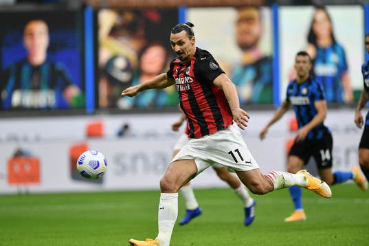Zlatan Ibrahimovic of Milan