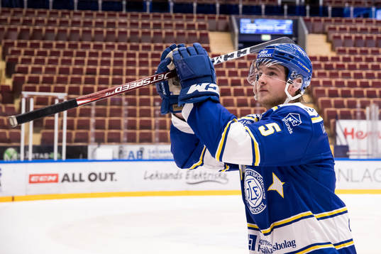 Leksands Calle Själin utsedd till matchens krigare