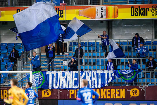 Spectators in the stands