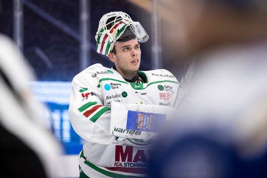 Rögles målvakt Johan Gustafsson