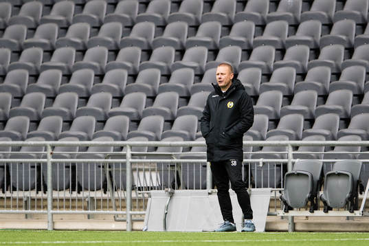 Hammarbys tränare Stefan Billborn