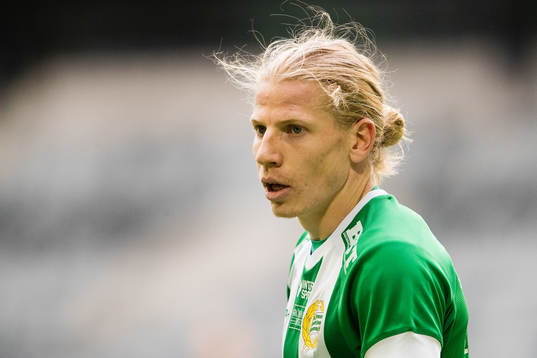 under fotbollsmatchen i Allsvenskan mellan Hammarby och