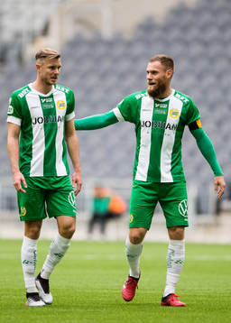 Hammarbys Richard Magyar och David Fällman