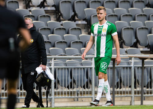 Hammarbys Richard Magyar tvingas till ett byte