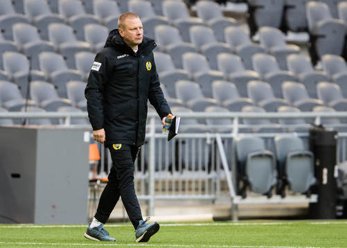 Hammarbys tränare Stefan Billborn