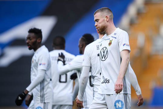 Östersunds Thomas Isherwood deppar