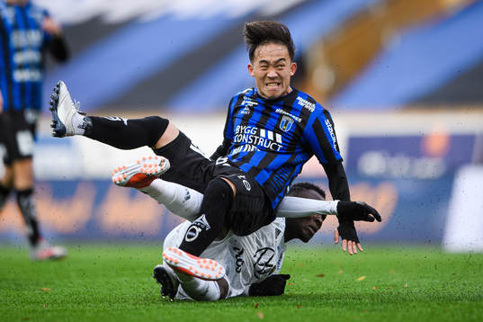 Sirius Yukiya Sugita och Östersunds Sam Mensiro