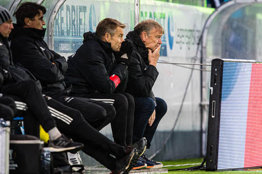 Trond Henriksen, assistant coach of Rosenborg, and Åge