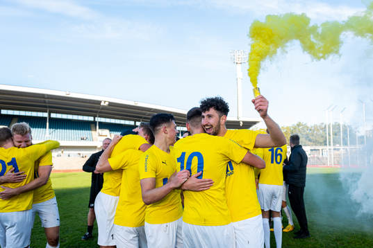 IFK Malmös Gani Bunjaku jublar