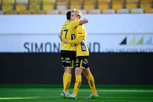 Elfsborgs Jeppe Okkels jublar