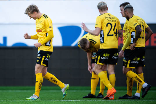 Elfsborgs Jeppe Okkels jublar