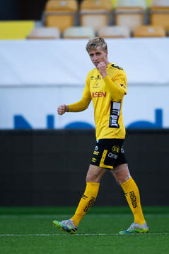 Elfsborgs Jeppe Okkels jublar