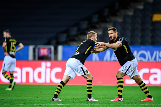 s Sebastian Larsson och Sotirios Papagiannopoulos