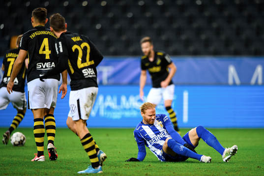 IFK Göteborg Alexander Farnerud har ont
