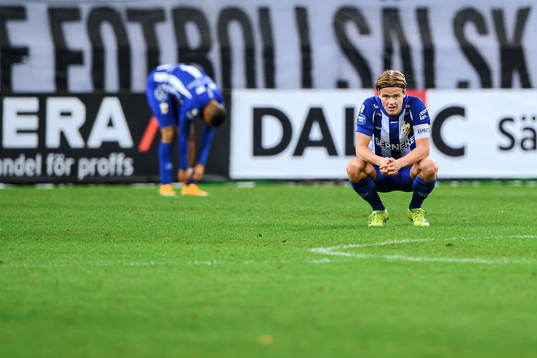 IFK Göteborg August Erlingmark deppar