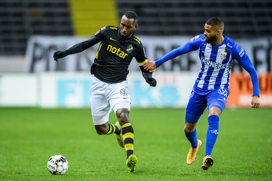 s Henok Goitom och IFK Göteborg Kristopher Da Graca